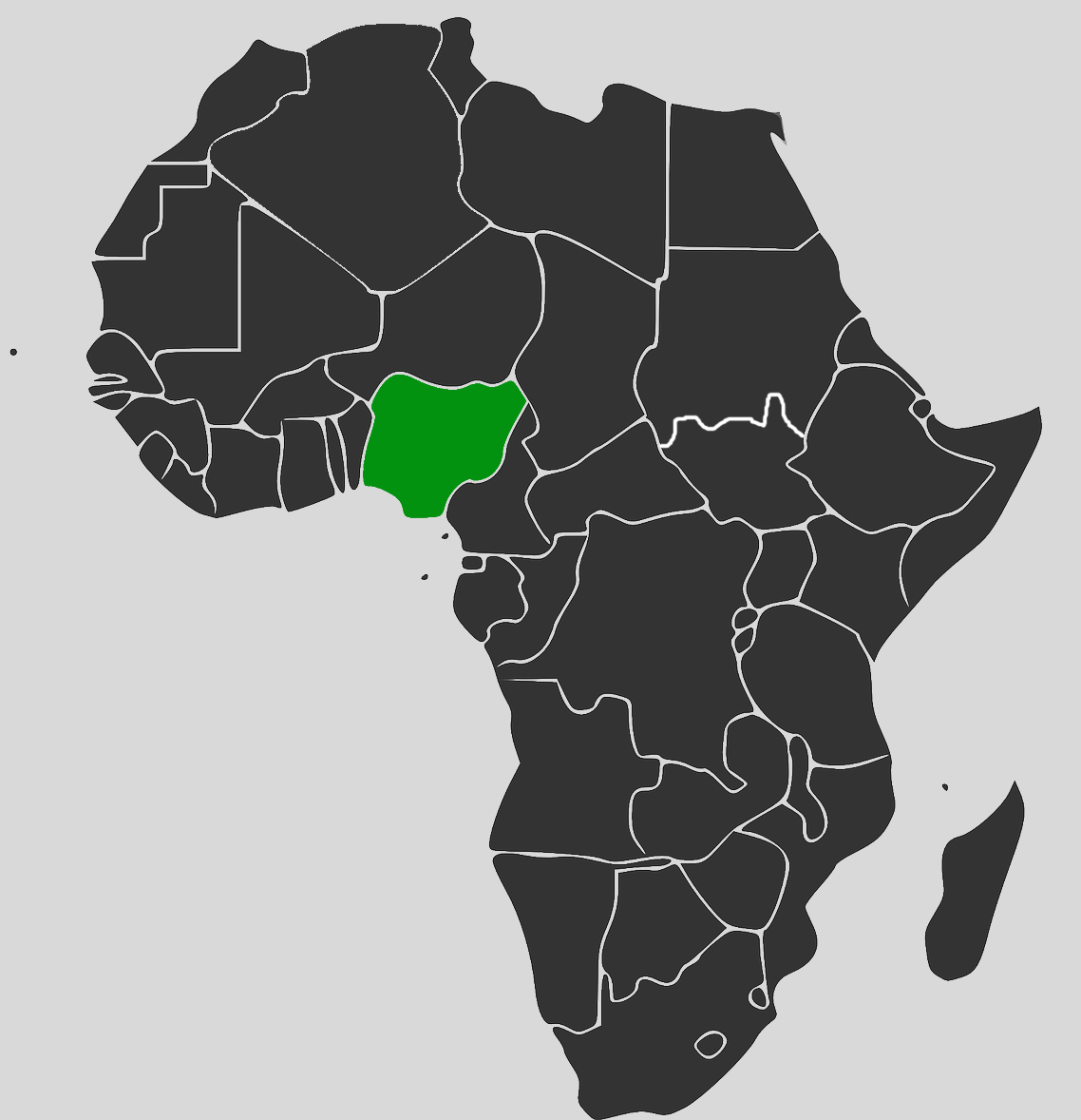 Nigerian Map