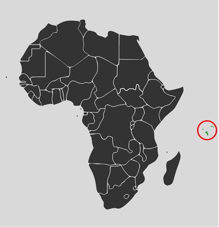 Africa Map - Seychelles